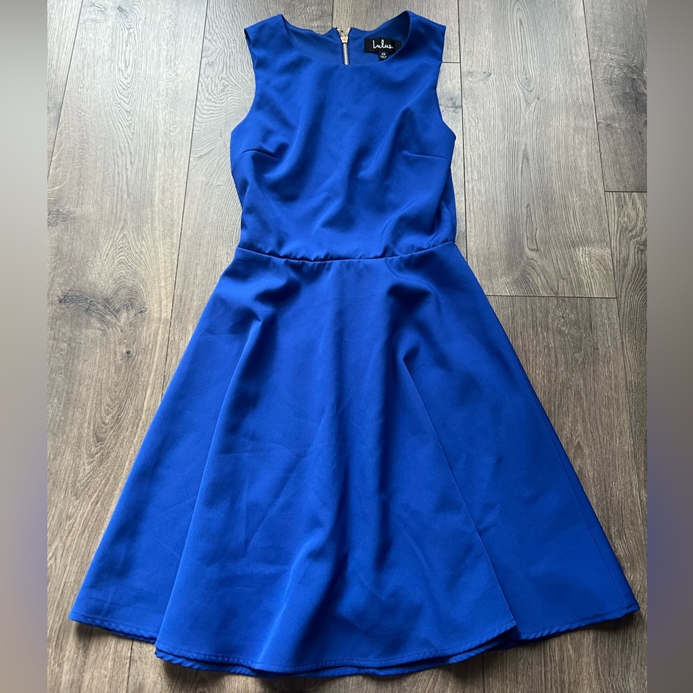Lulu's Vibrant Blue Dress